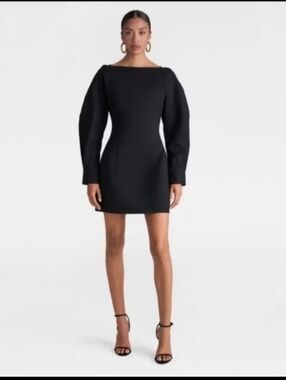 KBB by Kahlana X Target Women's "The Boatneck Mini Dress' - Black Size 14